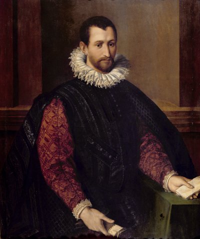 Portrait of a Gentleman by Alessandro Allori